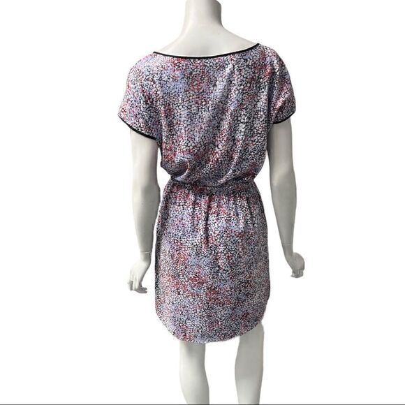 DKNY Print Clear Sequin Short Sleeve Dress - Picture 4 of 5